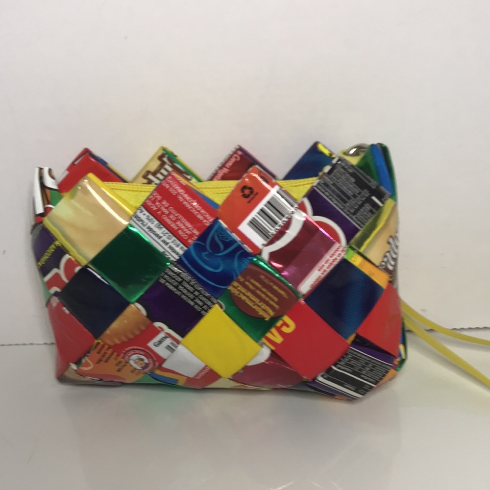 Ecoist Candy Wrapper up-cycled clutch